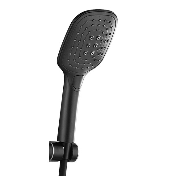 Душевая стойка Azario AZ-801-2B, чёрный матовый, Цвет производителя: чёрный матовый фото 4