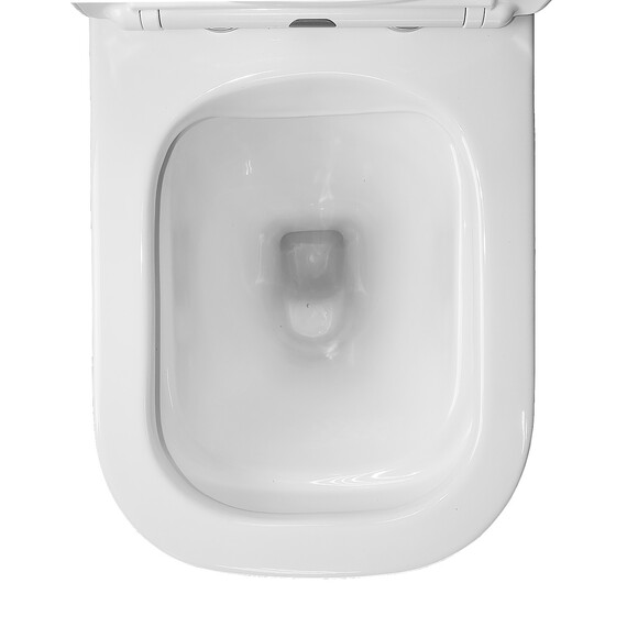 Унитаз-компакт безободковый Azario Velise AZ-1222A с крышкой микролифт фото 7