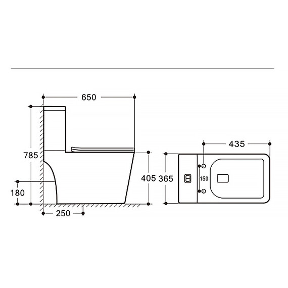 Унитаз-компакт безободковый Azario Ferra AZ-1015 с тонкой крышкой микролифт фото 16