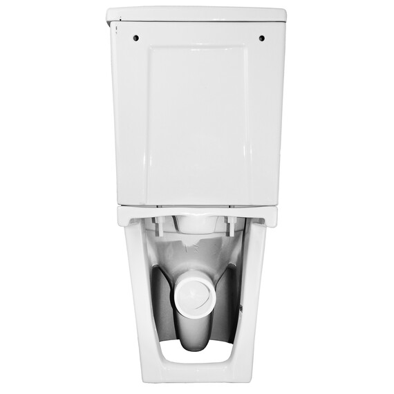 Унитаз-компакт безободковый Azario Wandy AZ-56D с тонкой крышкой микролифт фото 13