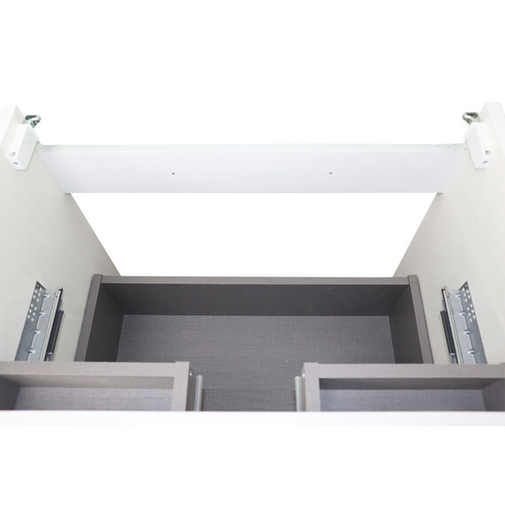 Тумба подвесная с раковиной Azario Velluto 70 см CS00088602, белый матотвый фото 5