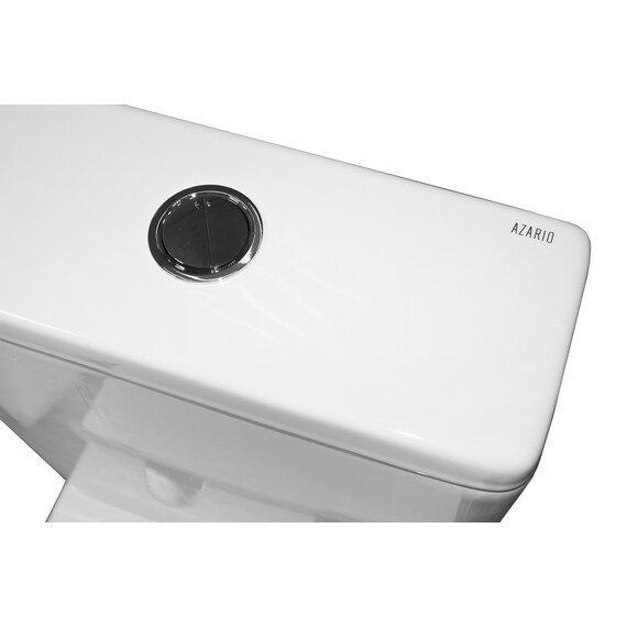 Унитаз-компакт безободковый Azario Joy AZ-2168-UQ3 с крышкой микролифт (система смыва Торнадо) фото 12