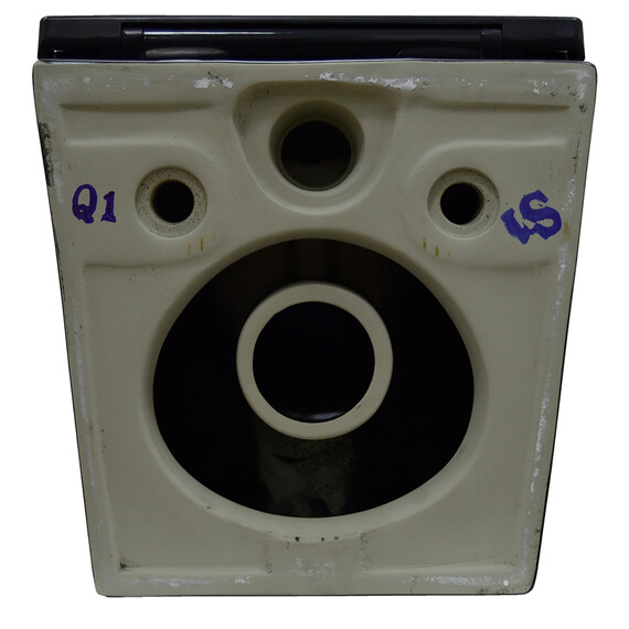 Унитаз подвесной безободковый Azario Teramo AZ-0053-UQ3-MB с крышкой микролифт (система смыва Торнадо) чёрный матовый, Цвет производителя: чёрный матовый фото 10