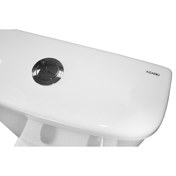 Унитаз-компакт безободковый Azario Wandy AZ-56D с тонкой крышкой микролифт фото 10