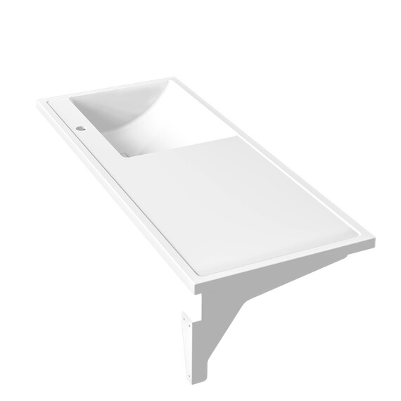 Раковина над стиральной машиной Azario Paola Magenta 120 см R CS00078452 фото 4