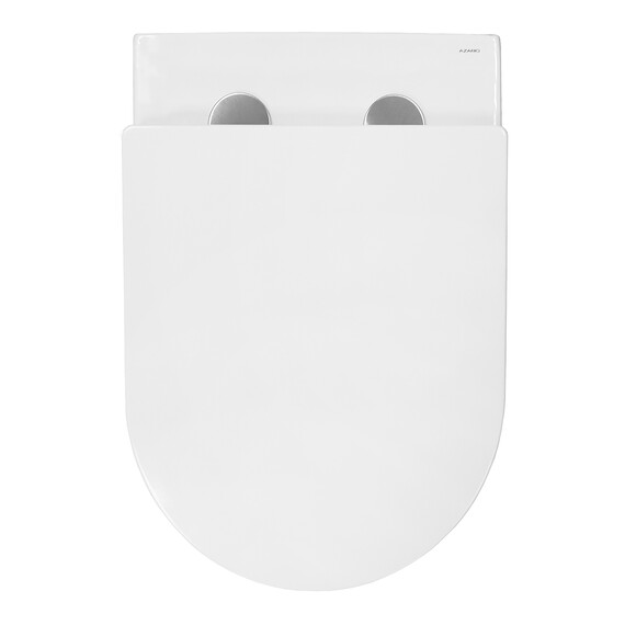 Унитаз подвесной безободковый Azario Nove AZ-9312T с тонкой крышкой микролифт фото 11