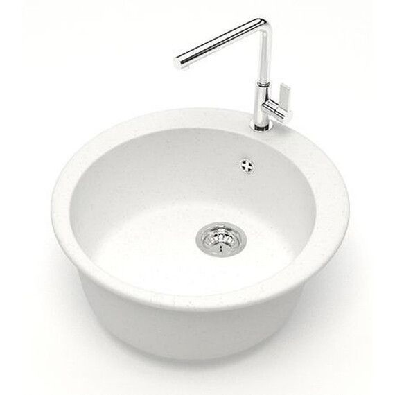 Кухонная мойка Azario Vital CS00078342, белый фото 2