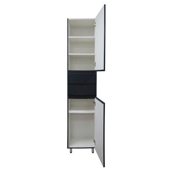 Пенал напольный Azario Эстима 40 см R CS00094561, графит фото 4