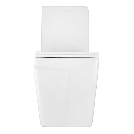 Унитаз-моноблок безободковый Azario RAYO AZ-6385 с крышкой микролифт фото 13