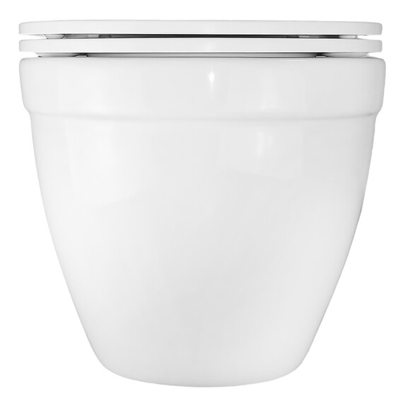 Унитаз подвесной безободковый Azario Fora AZ-0017-UQ3 с крышкой микролифт (Система смыва торнадо) фото 13