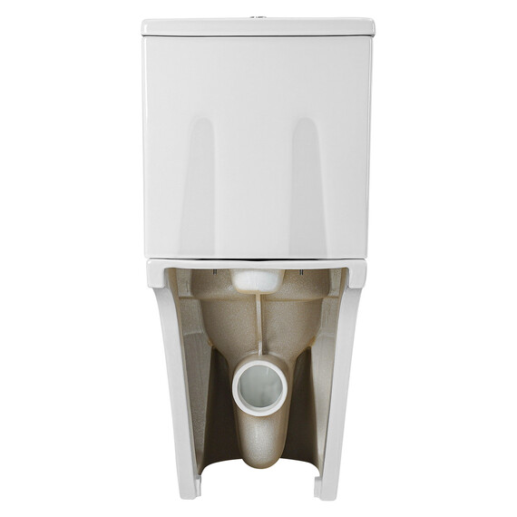 Унитаз-компакт безободковый Azario Vise AZ-1343BT с тонкой крышкой микролифт фото 10