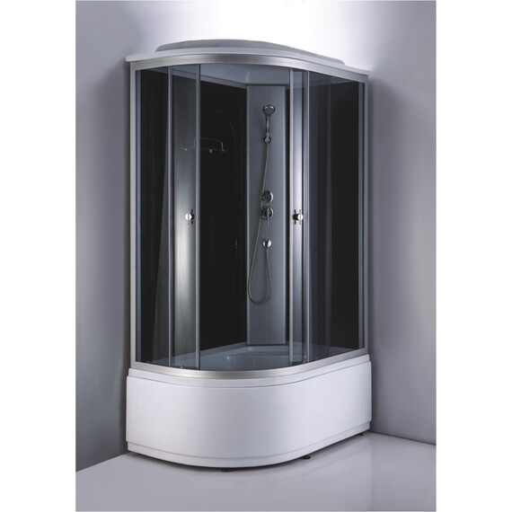 Душевая кабина Loranto 120х80 см CS-887EATM/B-120 R, хром/прозрачное фото 2