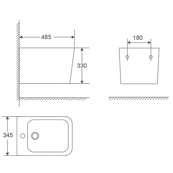 Биде подвесное Azario Teramo AZ-0052F фото 9