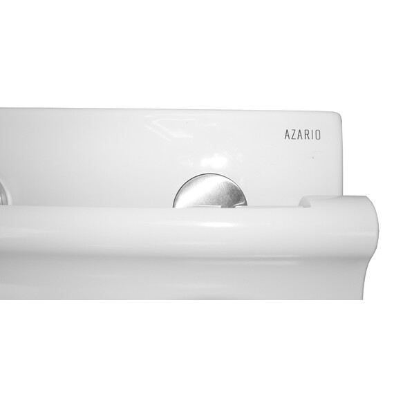 Унитаз подвесной безободковый Azario Geno AZ-2196-D с тонкой крышкой микролифт фото 9