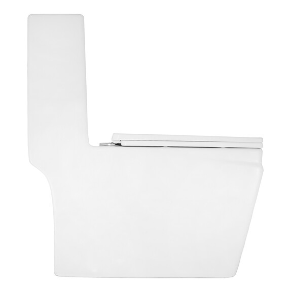 Унитаз-моноблок безободковый Azario RAYO AZ-6385 с крышкой микролифт фото 12