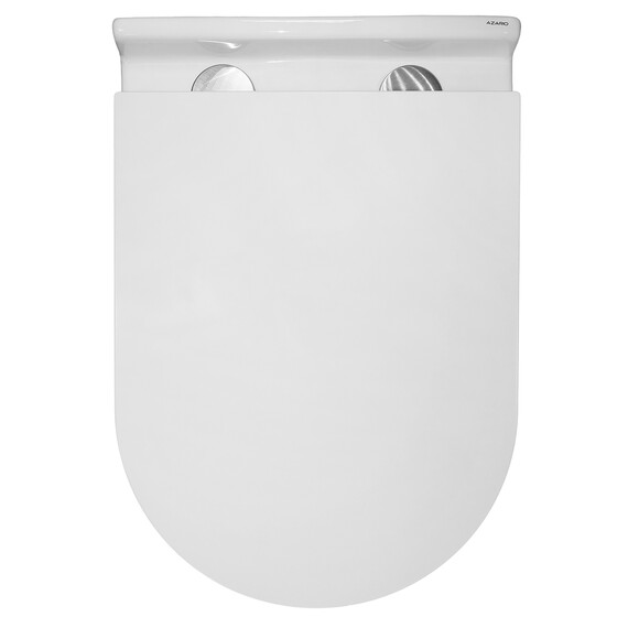Унитаз подвесной безободковый Azario Fora AZ-0017-UQ3 с крышкой микролифт (Система смыва торнадо) фото 11