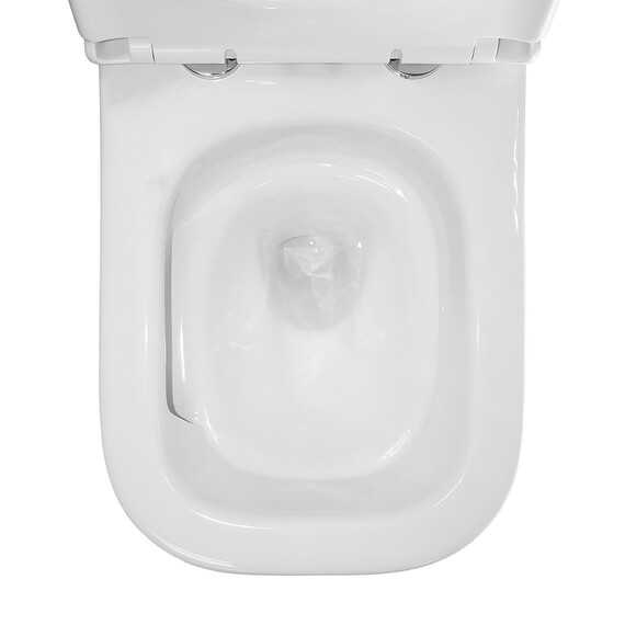 Унитаз подвесной безободковый Azario ESCONDA AZ-2805E с крышкой микролифт (Система смыва торнадо) фото 8