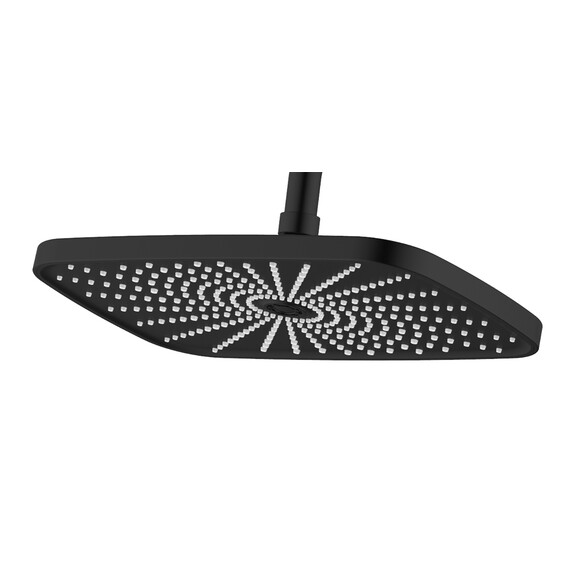 Душевая стойка Azario Lursy AZ-K2349B, чёрный матовый фото 4