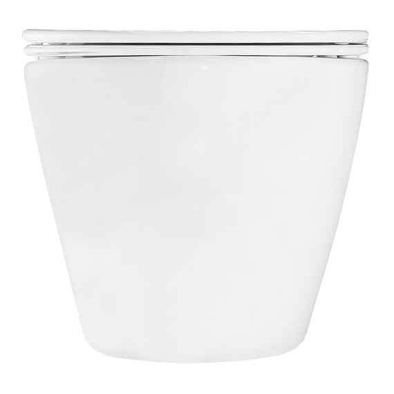 Унитаз подвесной безободковый Azario BONELLE AZ-2801E с тонкой крышкой микролифт (Система смыва торнадо) фото 12