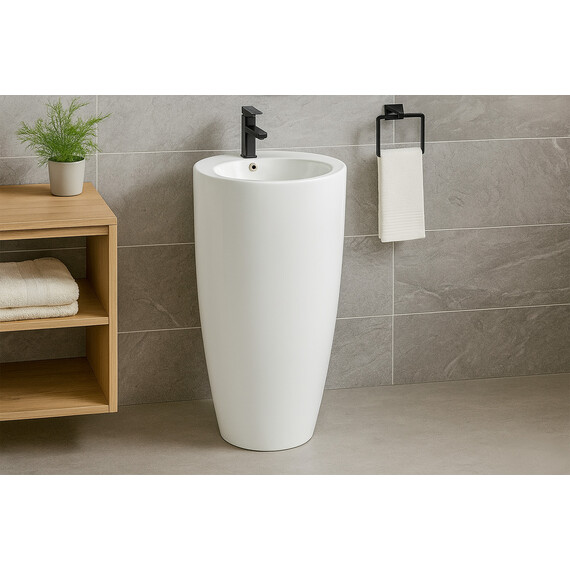 Раковина напольная Azario Dea 50 см AZ-203 фото 3