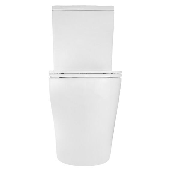 Унитаз-компакт безободковый Azario Margo AZ-2125-UQ1 с крышкой микролифт (система смыва Торнадо) фото 11