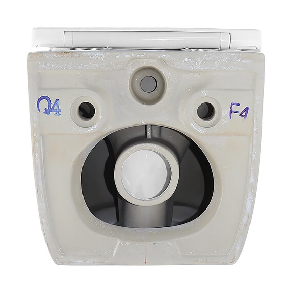 Унитаз подвесной безободковый Azario Terso AZ-092E-UQ3 (система смыва Торнадо) с тонкой крышкой микролифт фото 14