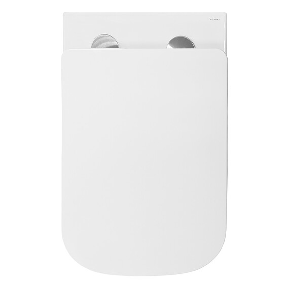 Унитаз подвесной безободковый Azario Nove AZ-9321B с тонкой крышкой микролифт фото 9