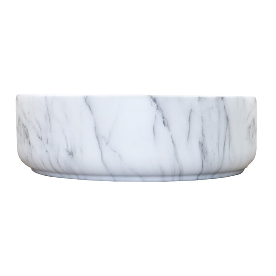 Раковина-чаша Azario 35 см AZ-3134-M820, светлый мрамор фото 4