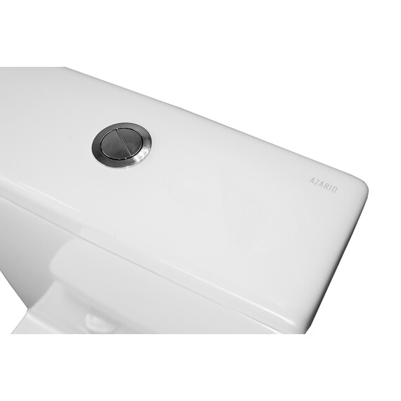Унитаз-компакт безободковый Azario Iris AZ-8353 с тонкой крышкой микролифт фото 9