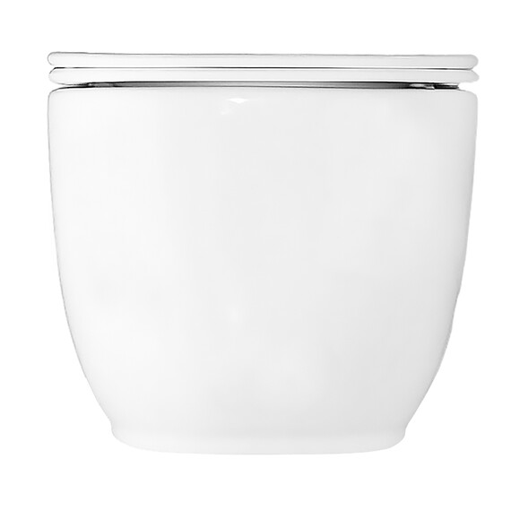 Унитаз подвесной безободковый Azario RIANO AZ-2808E с крышкой микролифт (Система смыва торнадо) фото 11