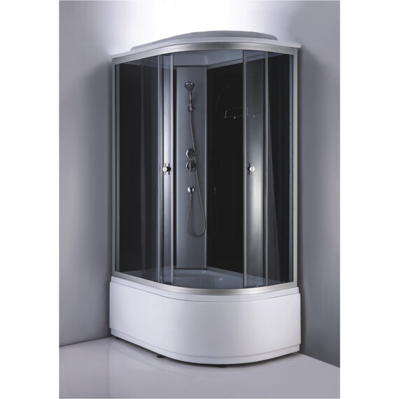 Душевая кабина Loranto 120х80 см CS-886EATM/B-120 L, хром/прозрачное фото 2