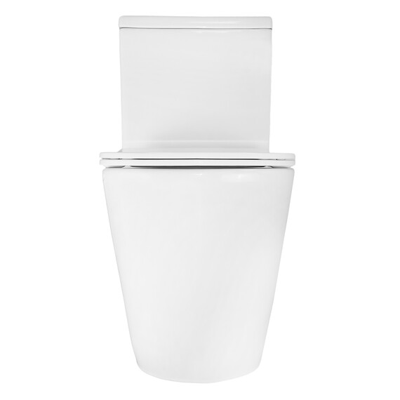 Унитаз-моноблок безободковый Azario Prime AZ-1363OP с тонкой крышкой микролифт фото 12