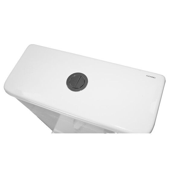 Унитаз-компакт безободковый Azario RIANO AZ-1307A с крышкой микролифт (система смыва Торнадо) фото 10