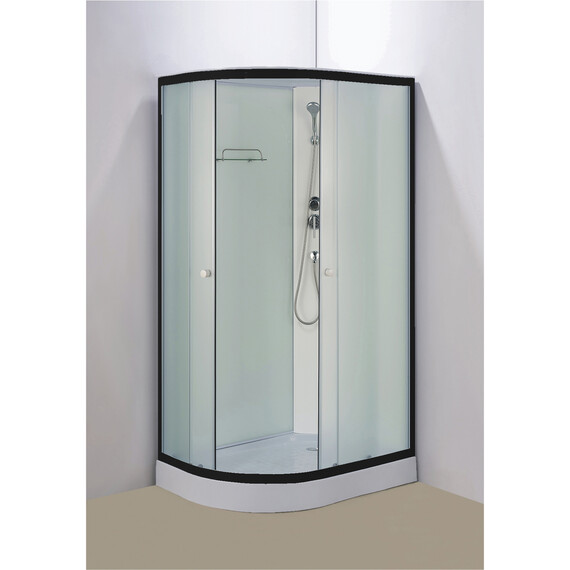 Душевая кабина Loranto 120x80 см CS-877EBTM/W-120 R, чёрный/прозрачное фото 2