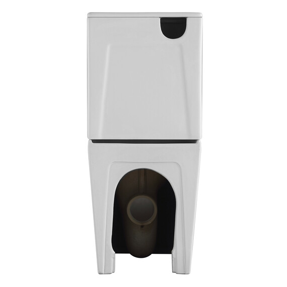 Унитаз-компакт безободковый Azario Terra AZ-6003-A с тонкой крышкой микролифт (Система смыва Торнадо) фото 9