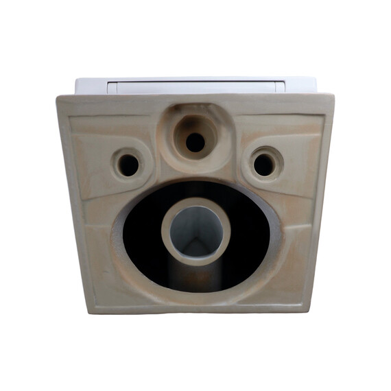 Унитаз подвесной безободковый Azario PACE AZ-5172T-WHT с тонкой крышкой микролифт (система смыва Торнадо) фото 6