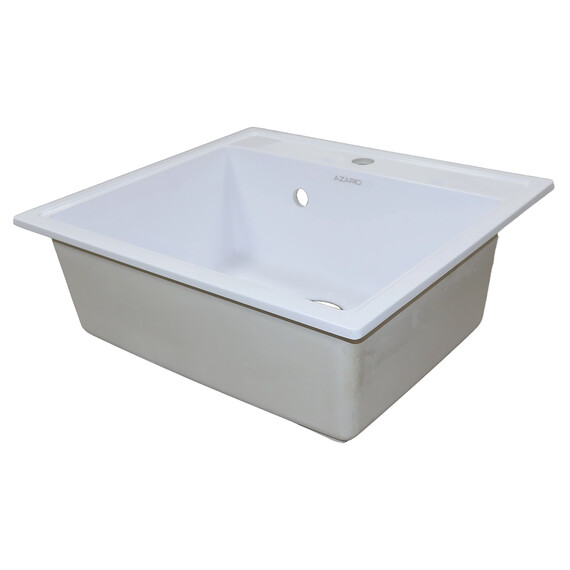 Кухонная мойка Azario Onda CS00105221, белый фото 2
