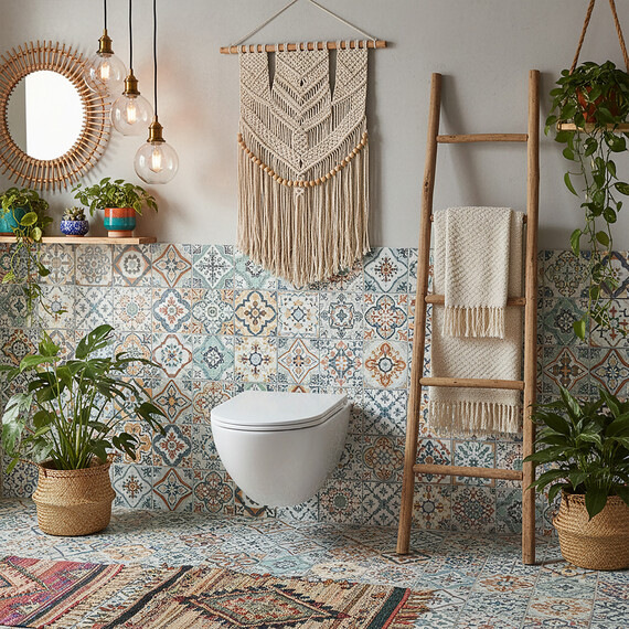 Унитаз подвесной безободковый Azario RUMBA AZ-5175T-WHT с тонкой крышкой микролифт (система смыва Торнадо) фото 10