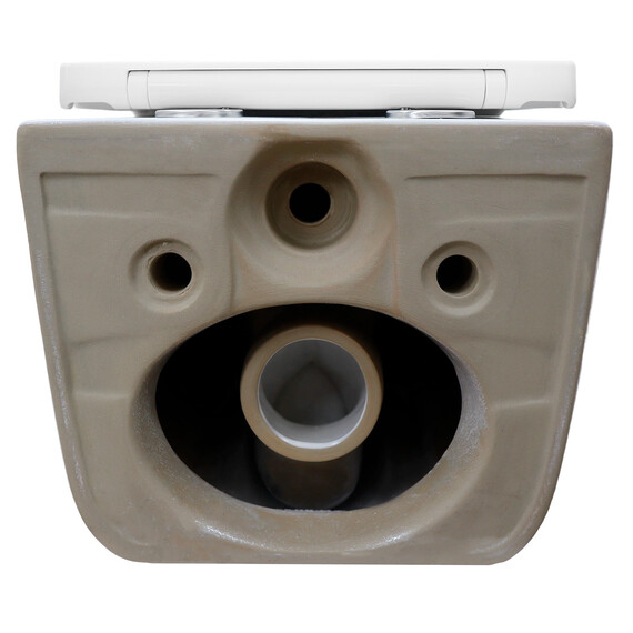 Унитаз подвесной безободковый Azario Vater AZ-5104T-WHT с тонким быстросъемным сиденьем микролифт (Система смыва торнадо) фото 11