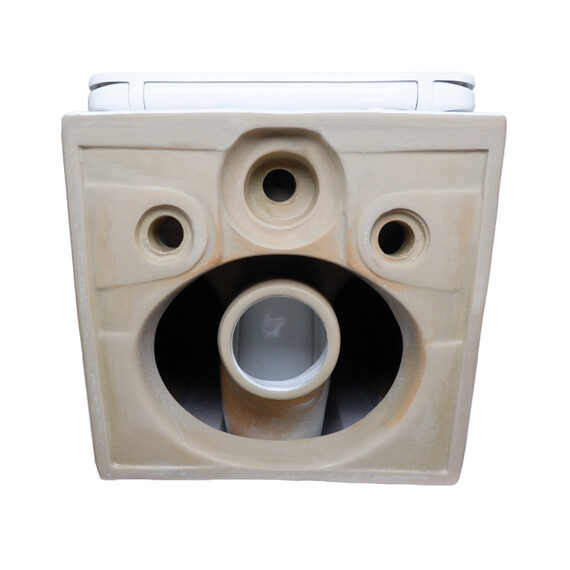 Унитаз подвесной безободковый Azario AIRA AZ-5171T-WHT с тонкой крышкой микролифт (система смыва Торнадо) фото 12