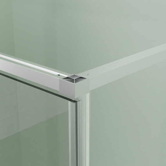 Душевое ограждение Azario MALE 120х80 см AZ-J50-12080-MB-CL, чёрный матовый/прозрачное фото 5