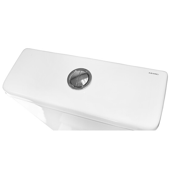 Унитаз-компакт безободковый Azario Quadro AZ-2175-1 с тонкой крышкой микролифт фото 10