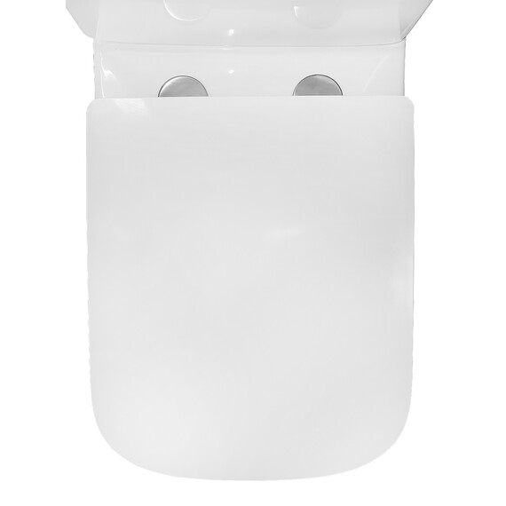 Унитаз-компакт безободковый Azario SAVIA AZ-8303D-s с с быстросъемным сиденьем микролифт фото 10