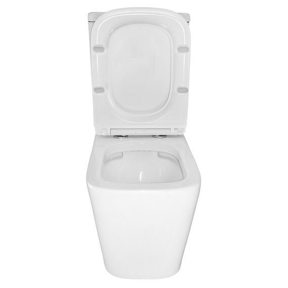 Унитаз-компакт безободковый Azario SAVIA AZ-8303D-s с с быстросъемным сиденьем микролифт фото 5