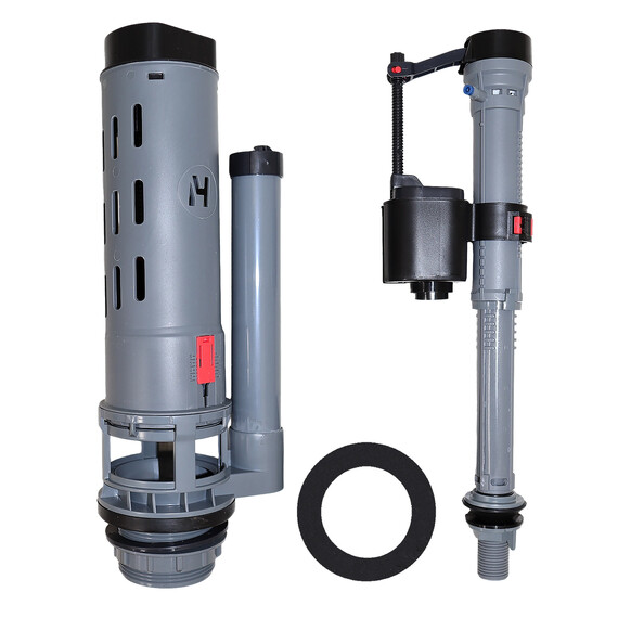 Унитаз-компакт безободковый Azario LEO TORNADO FLUSHING AZ-1253CT с тонкой крышкой микролифт (система смыва Торнадо) фото 10