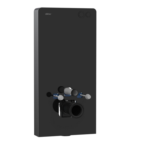 Инсталляционный модуль внешнего монтажа Abber AC0107MB, чёрный фото 