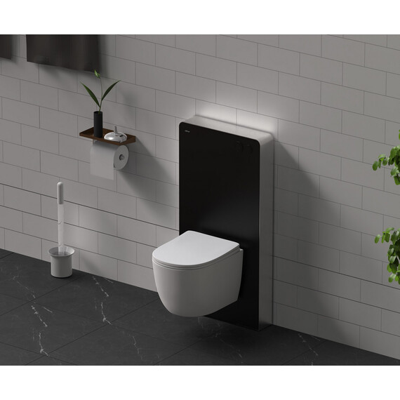 Инсталляционный модуль внешнего монтажа Abber AC0107MB, чёрный фото 3