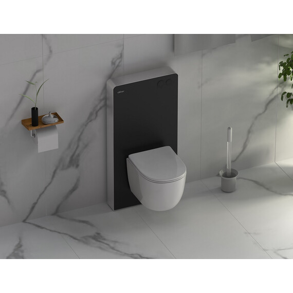 Инсталляционный модуль внешнего монтажа Abber AC0107MB, чёрный фото 4