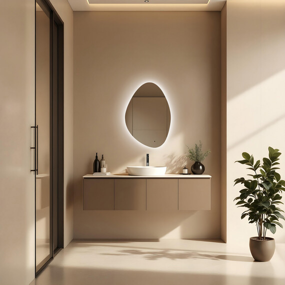 Зеркало Abber Teil 70 см AG6502S фото 2