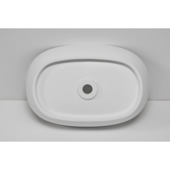 Раковина-чаша Abber Stein 60 см AS2633, белый матовый фото 8